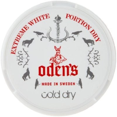 Odens Cold White Dry Regular CHewing Bags