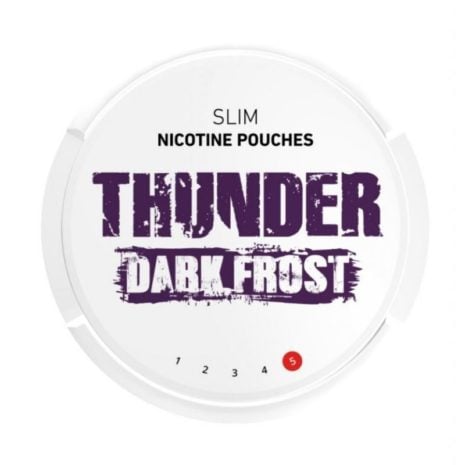 Thunder Dark Frost nicotine pouches