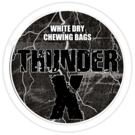 Thunder X White Dry Chewing Bags