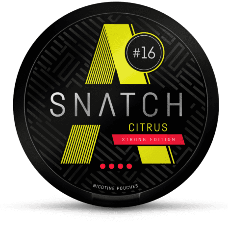 Snatch Citrus Strong Nicotine Pouches