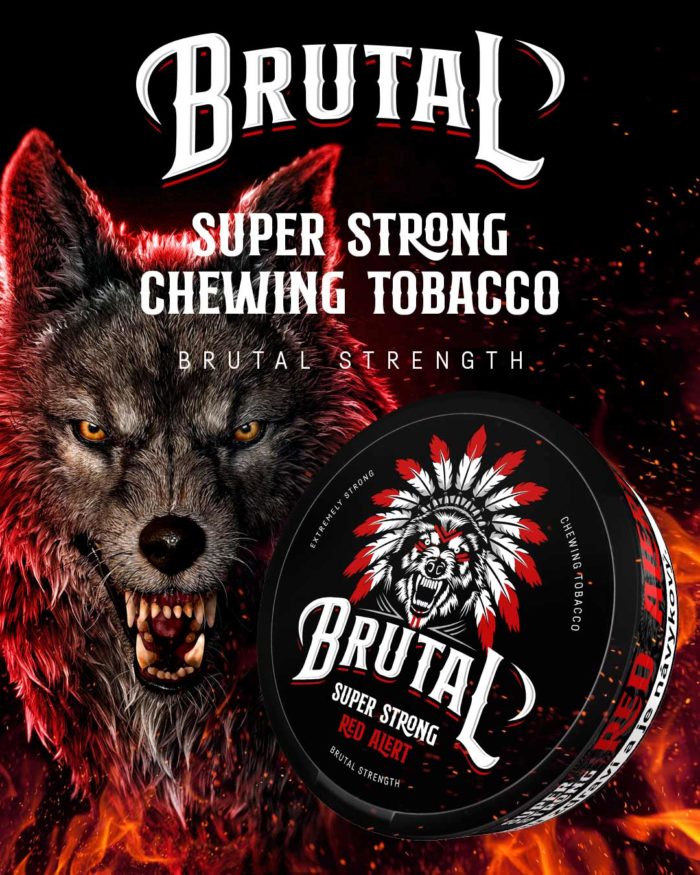 Brutal chewing tobacco im Snuffstore