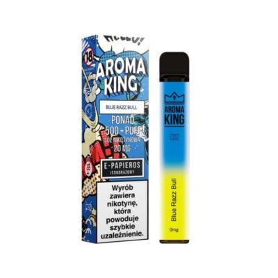 Aroma King Blue Razz Bull Ohne Nikotin