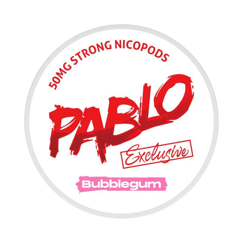 Pablo Exclusive Bubblegum 50mg Nikotinbeutel