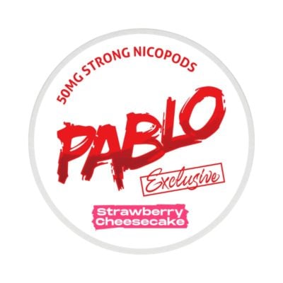 Pablo Exclusive-Strawberry Cheesecake 50mg Nikotinbeutel