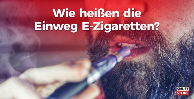 Wie heißen die Einweg-E-Zigaretten?