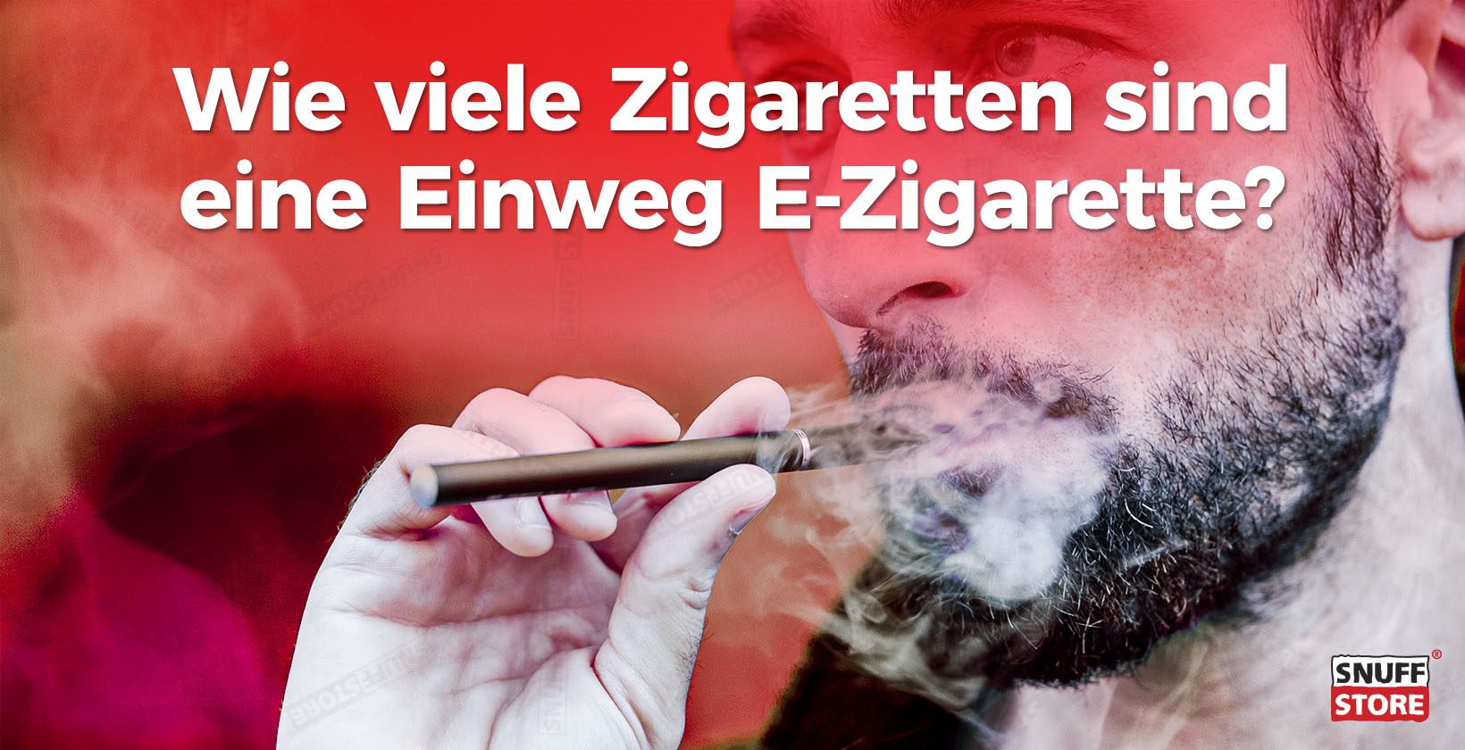 Wie viele Zigaretten sind im eine E-Zigarette?