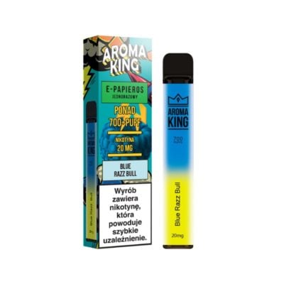 Aroma KIng Blue Razz Bull Einweg E-ZIgaretten