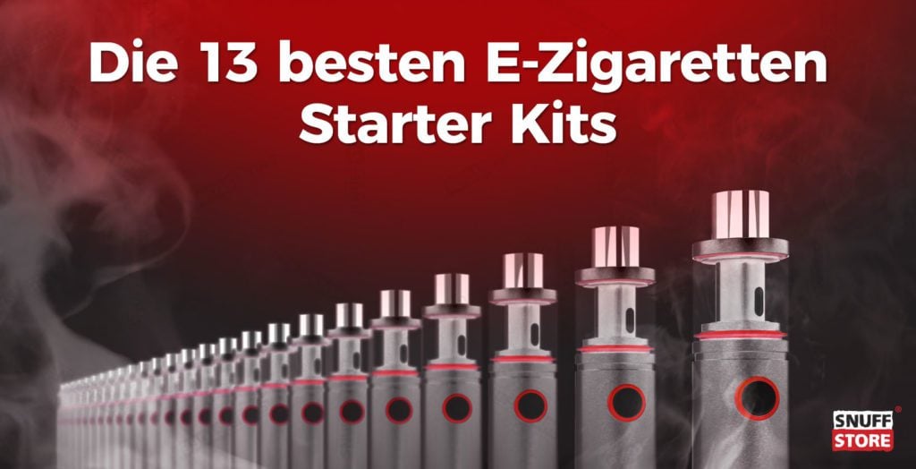 Die besten E-Zigaretten Starter Kits