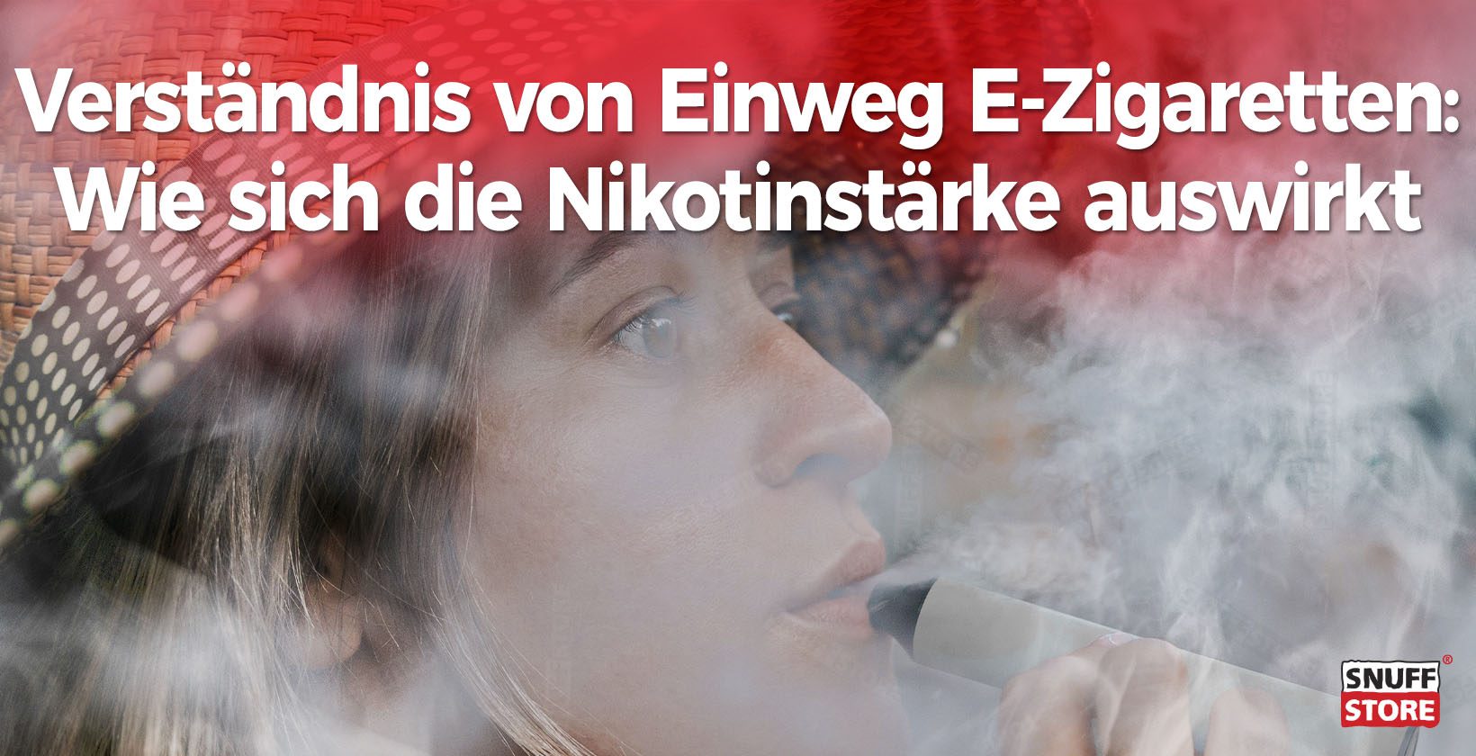 Einweg E-Zigaretten und Nikotinstärke