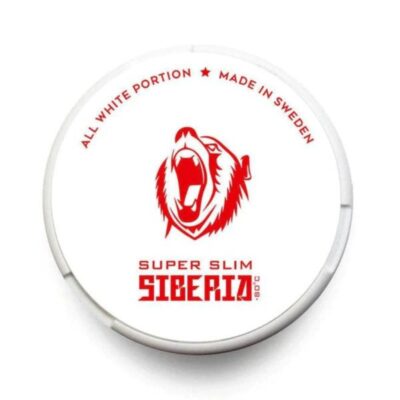Siberia All White Super Slim Nikotinbeutel