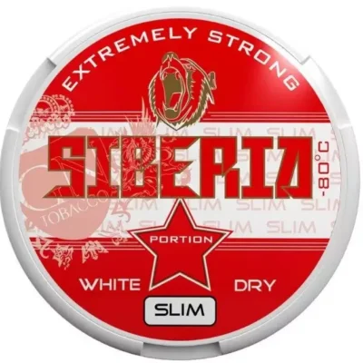 Siberia Slim White Dry Chewing Bags dose