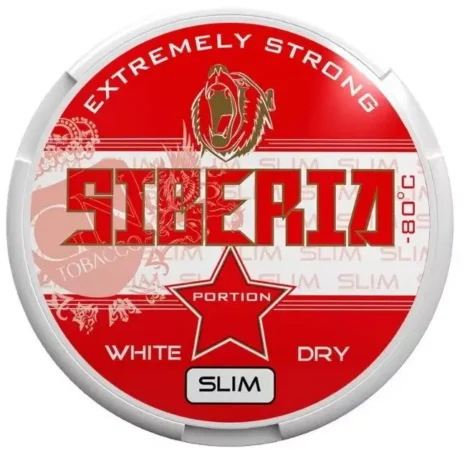 Siberia Slim Extremely Strong White Dry Chewing Bags Kaufen