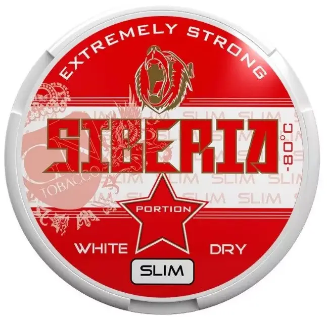 Siberia Slim White Dry Chewing Bags dose